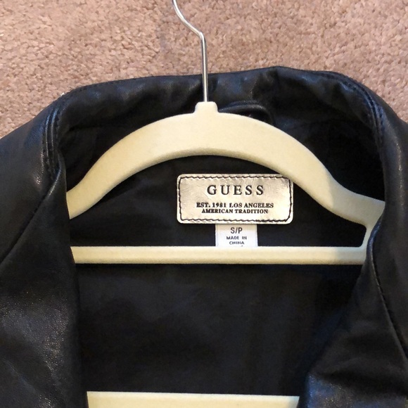 Guess Lather Jacket - Picture 3 of 4
